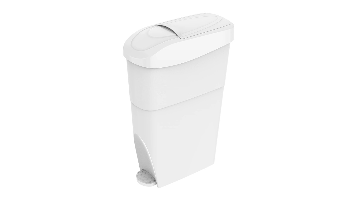 MyWashroom Hygiene Femine Waste Bin 19L in sleek white