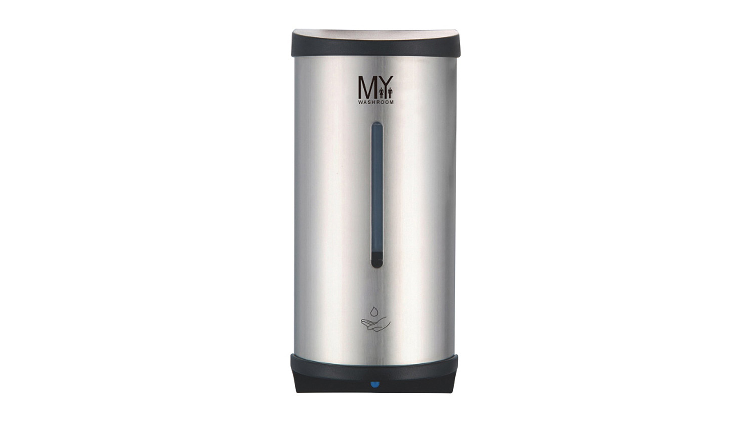MyWashroom Automatic Hand Clean Soap Dispenser in sleek stainless steel