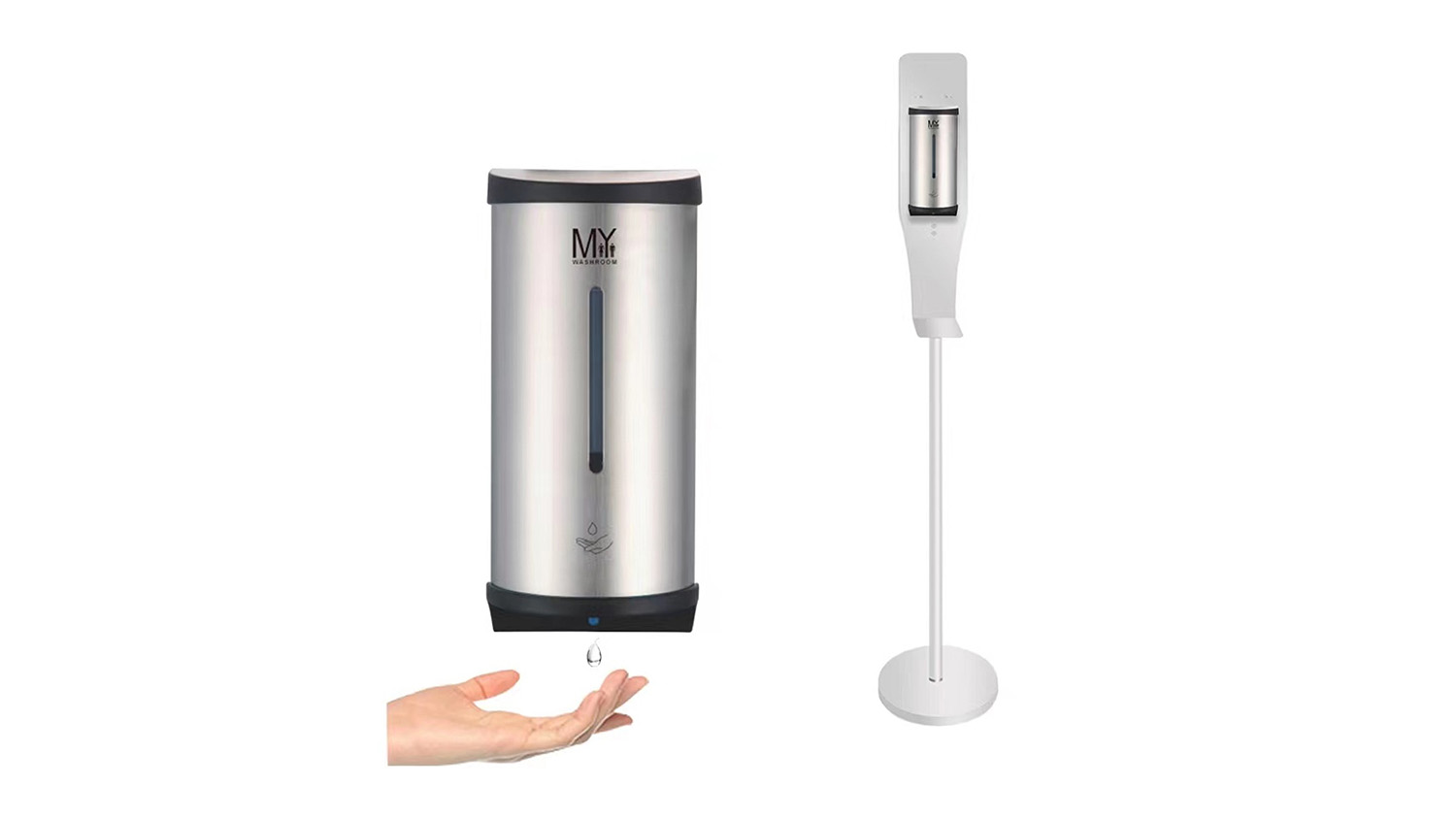 MyWashroom Automatic Hand Clean Soap Dispenser with Floor Stand