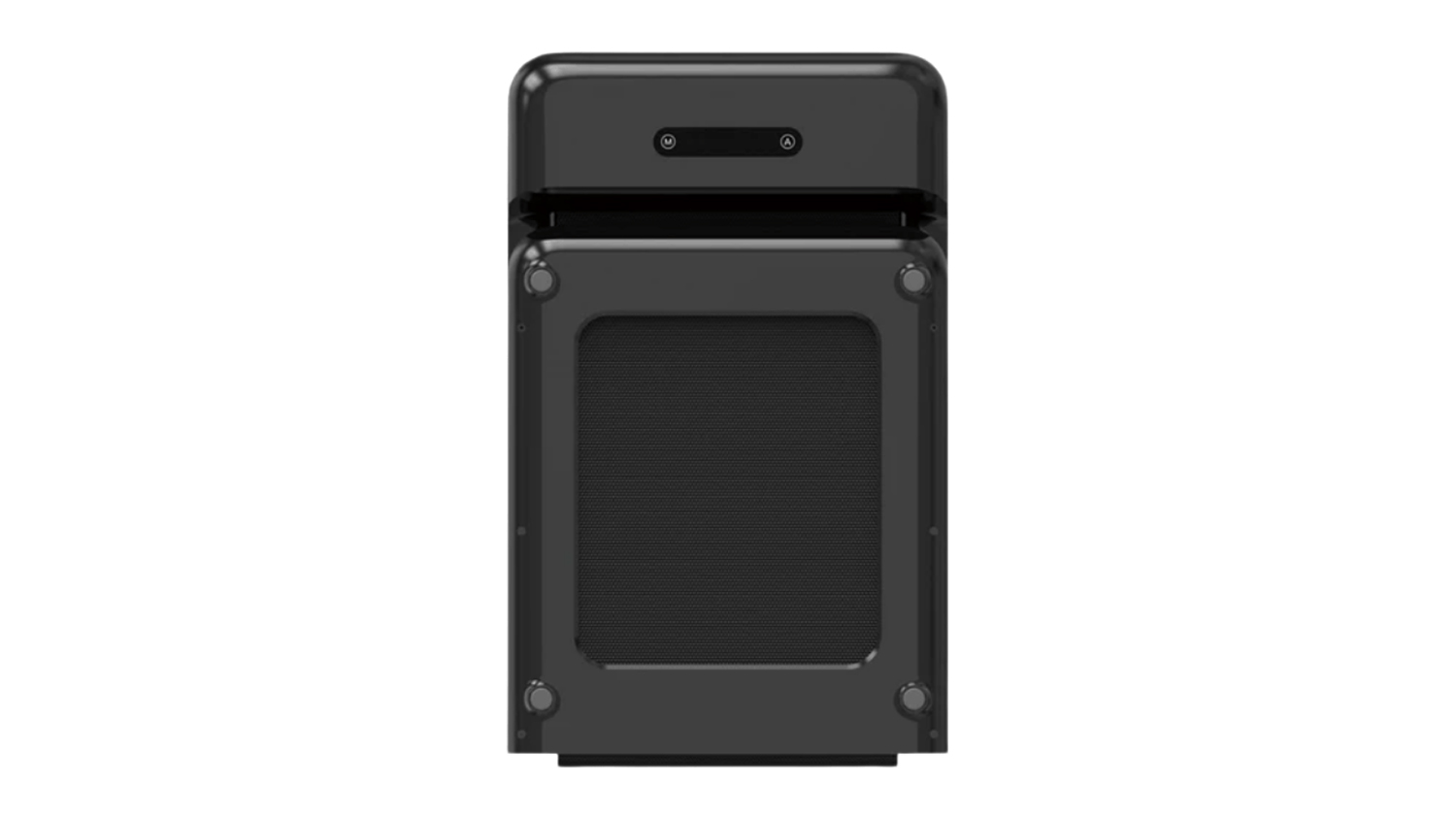 Top-down view of a WalkingPad C2 in sleek black