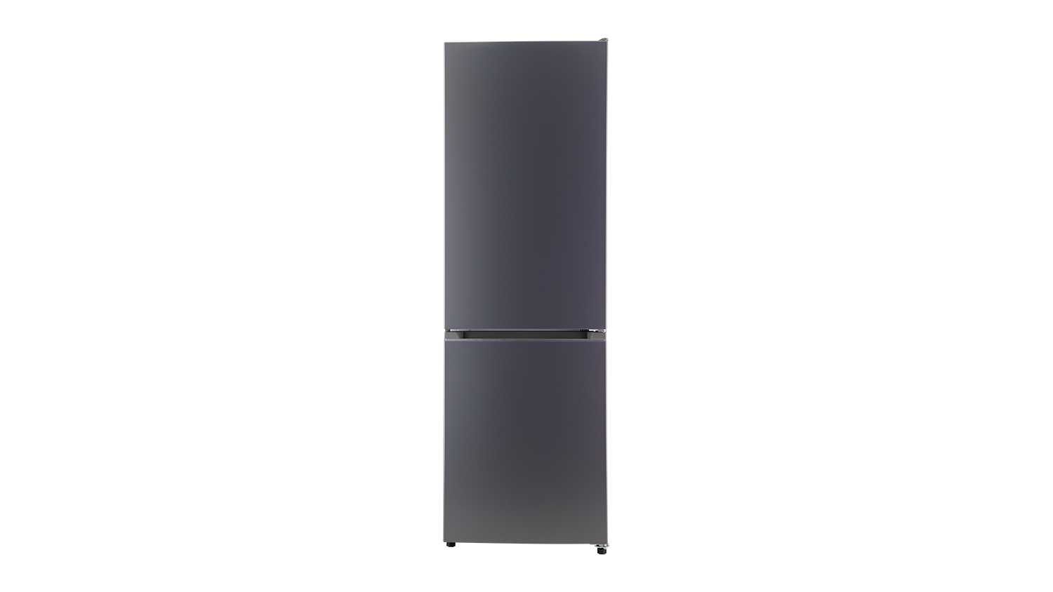 Panasonic 322L Bottom Mount Fridge Freezer in sleek dark grey