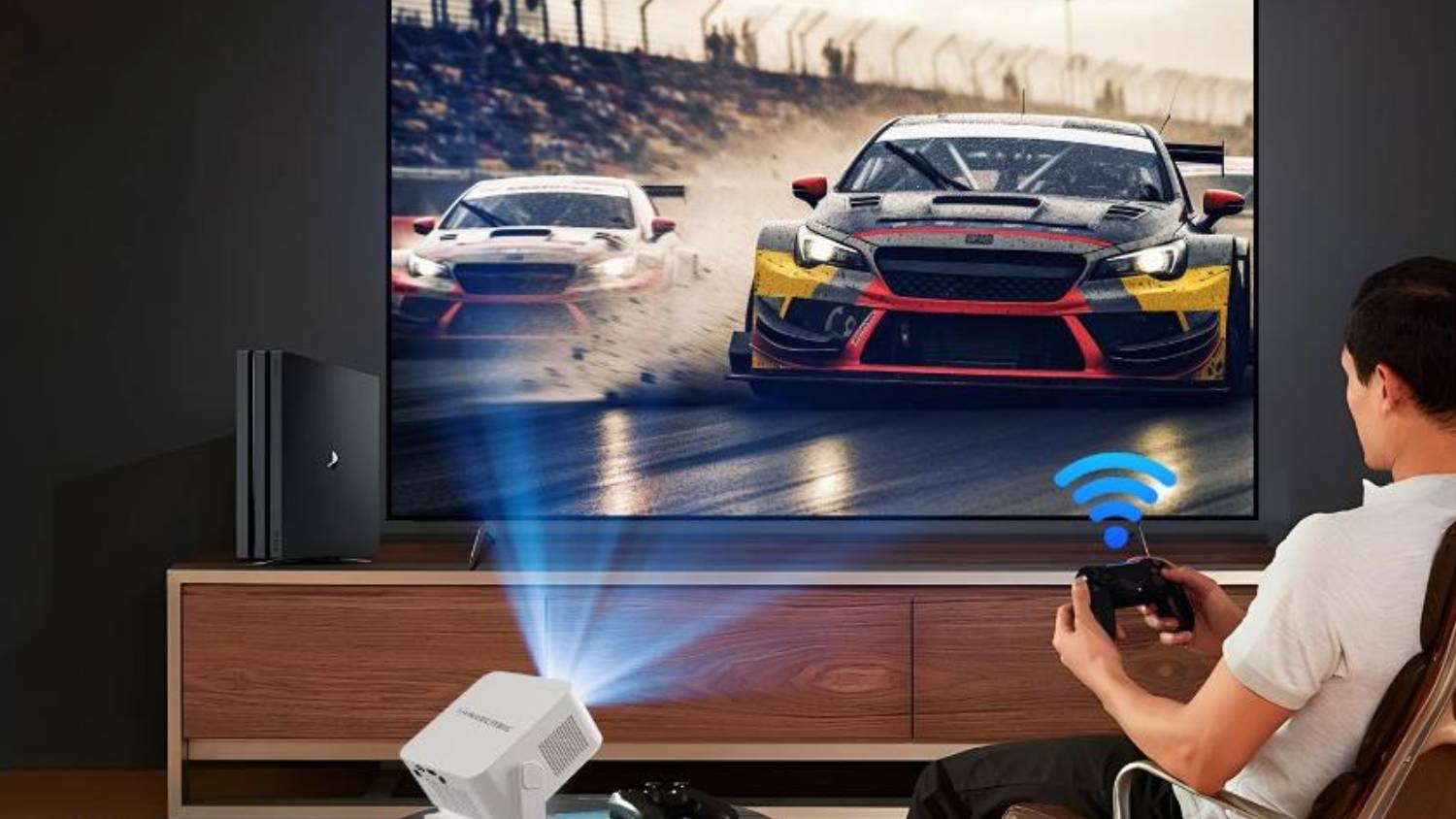 Magcubic HY300Max 720P Portable Projector with Android 14