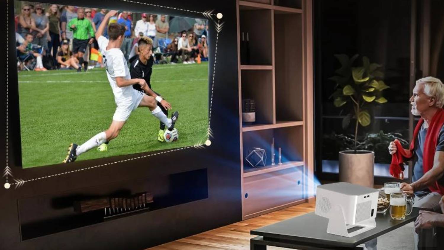 Magcubic HY350Max 1080P Portable Projector with Android 14