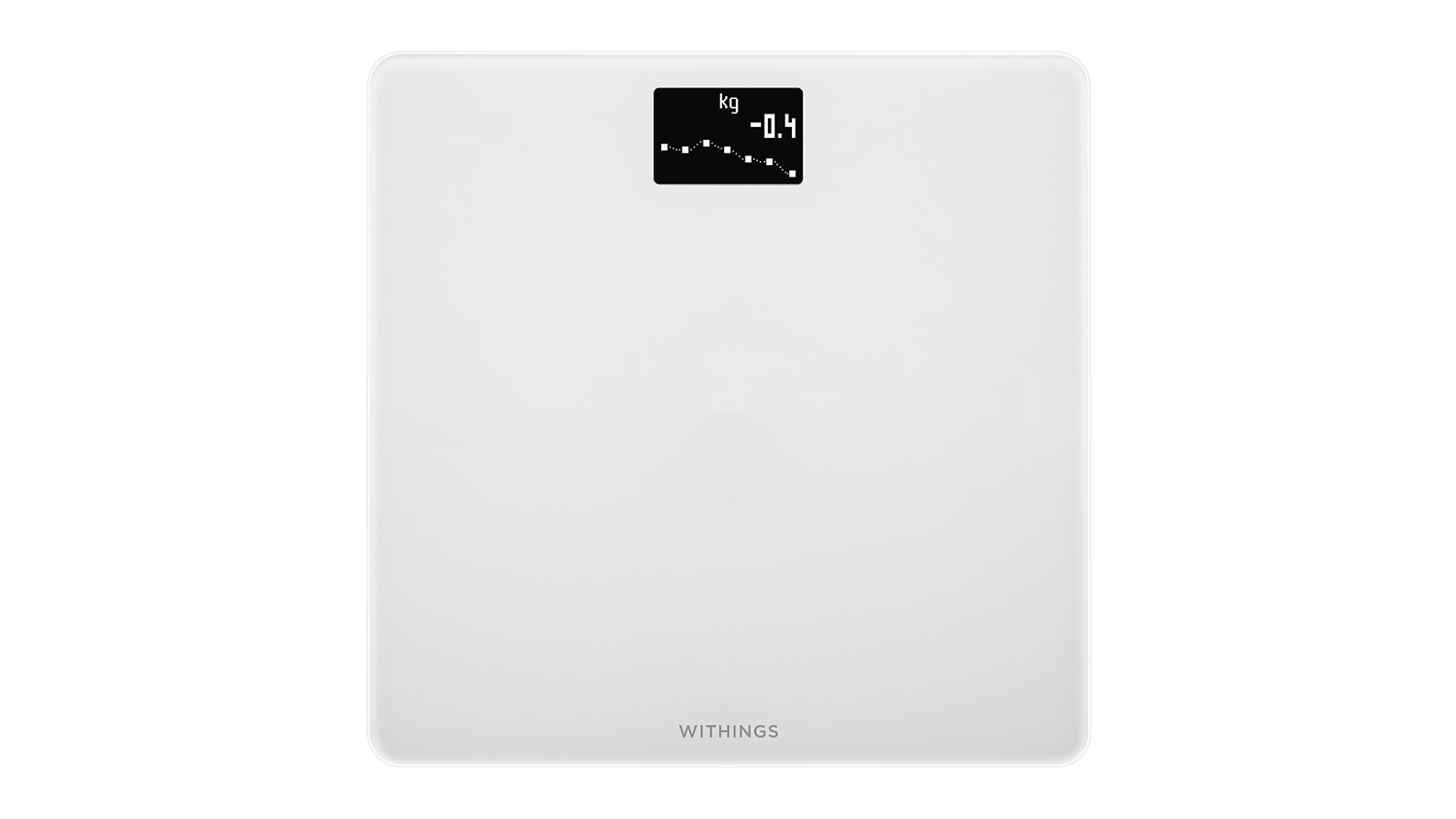 Withings Body BMI Wi-Fi Digital Glass Scale in sleek white