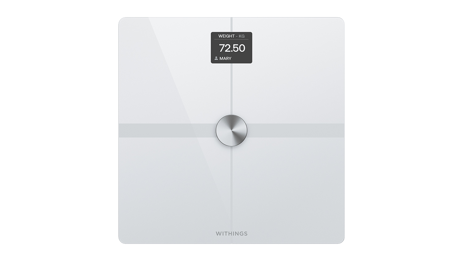 Withings Body Smart Digital Glass Scale in sleek white