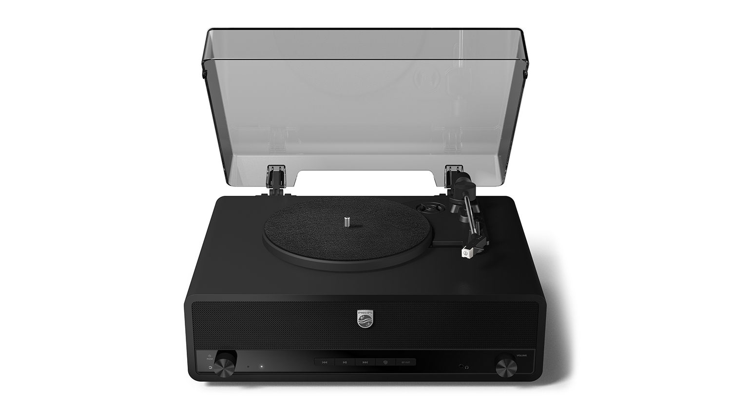 Philips Retro Manual Belt-Driven Turntable with Bluetooth