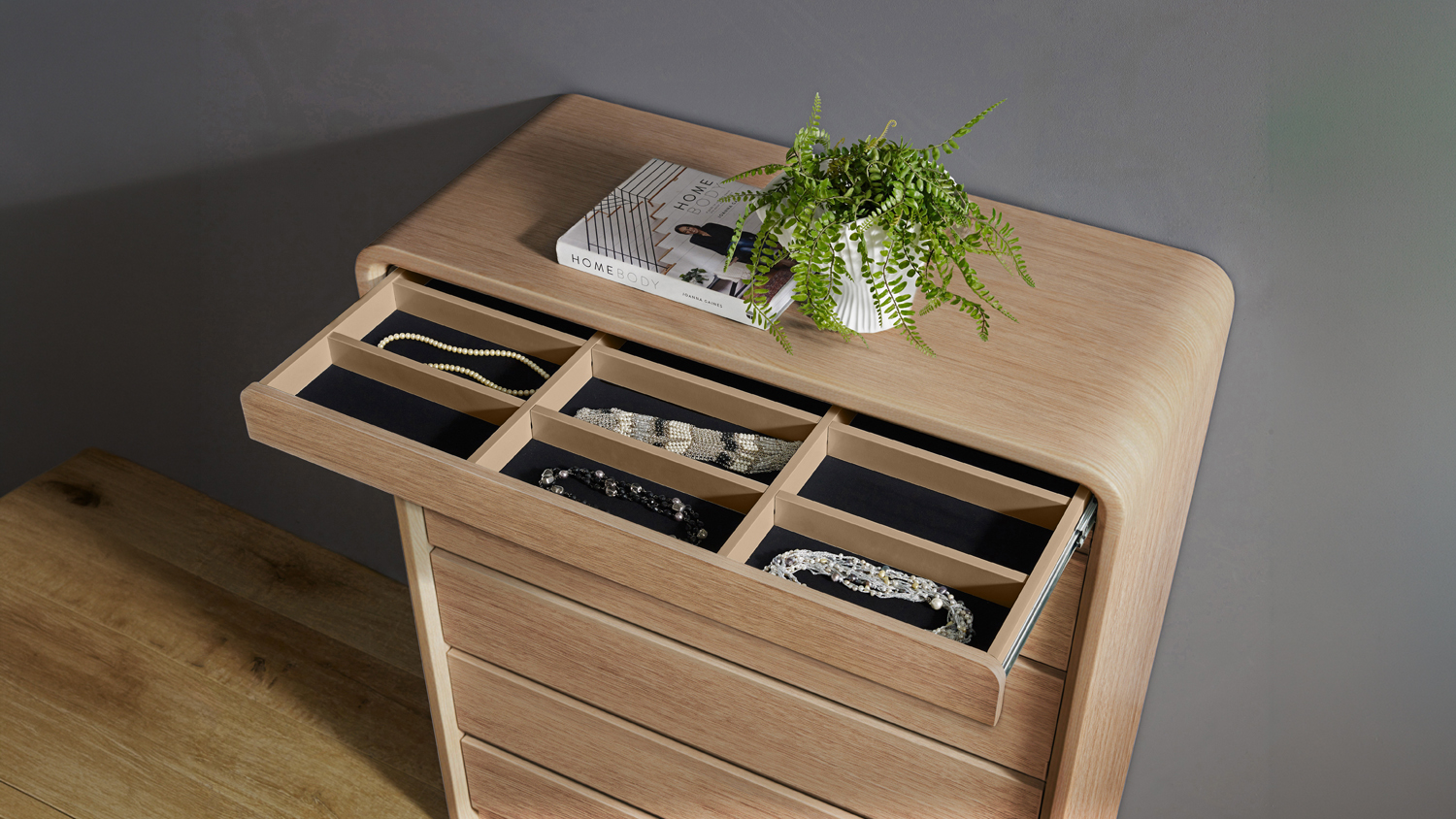 Arc 6 Drawer Tallboy