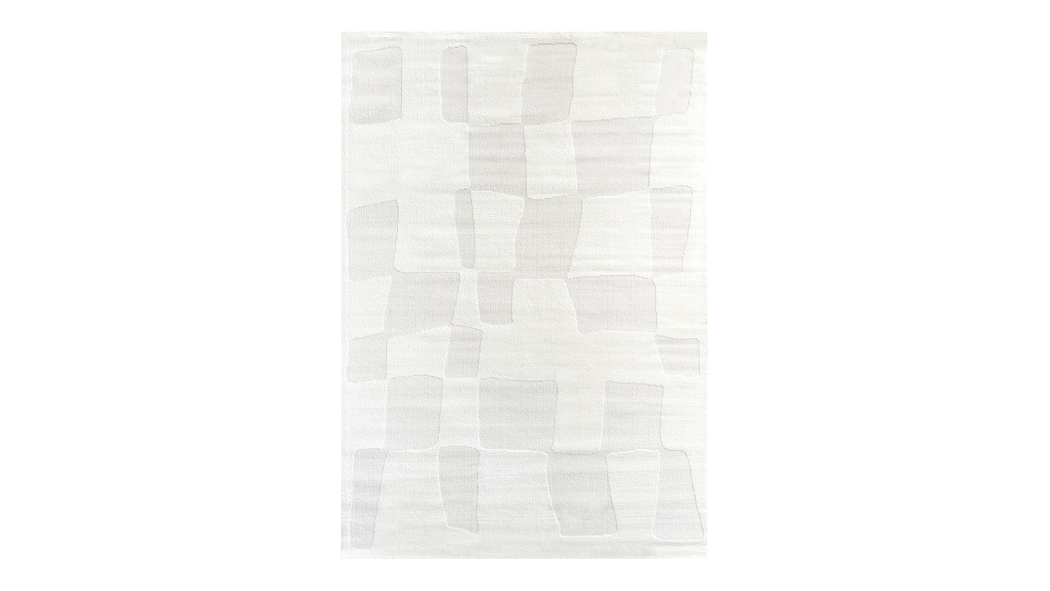 Hudson Rug 200 x 290cm - Soft Grey Checker