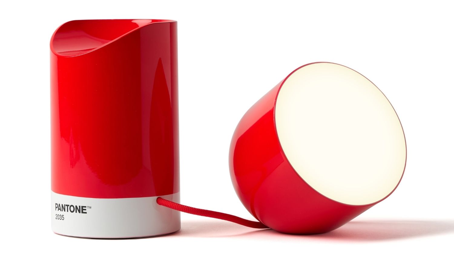 Lexon x Pantone Orbe Lamp - Red