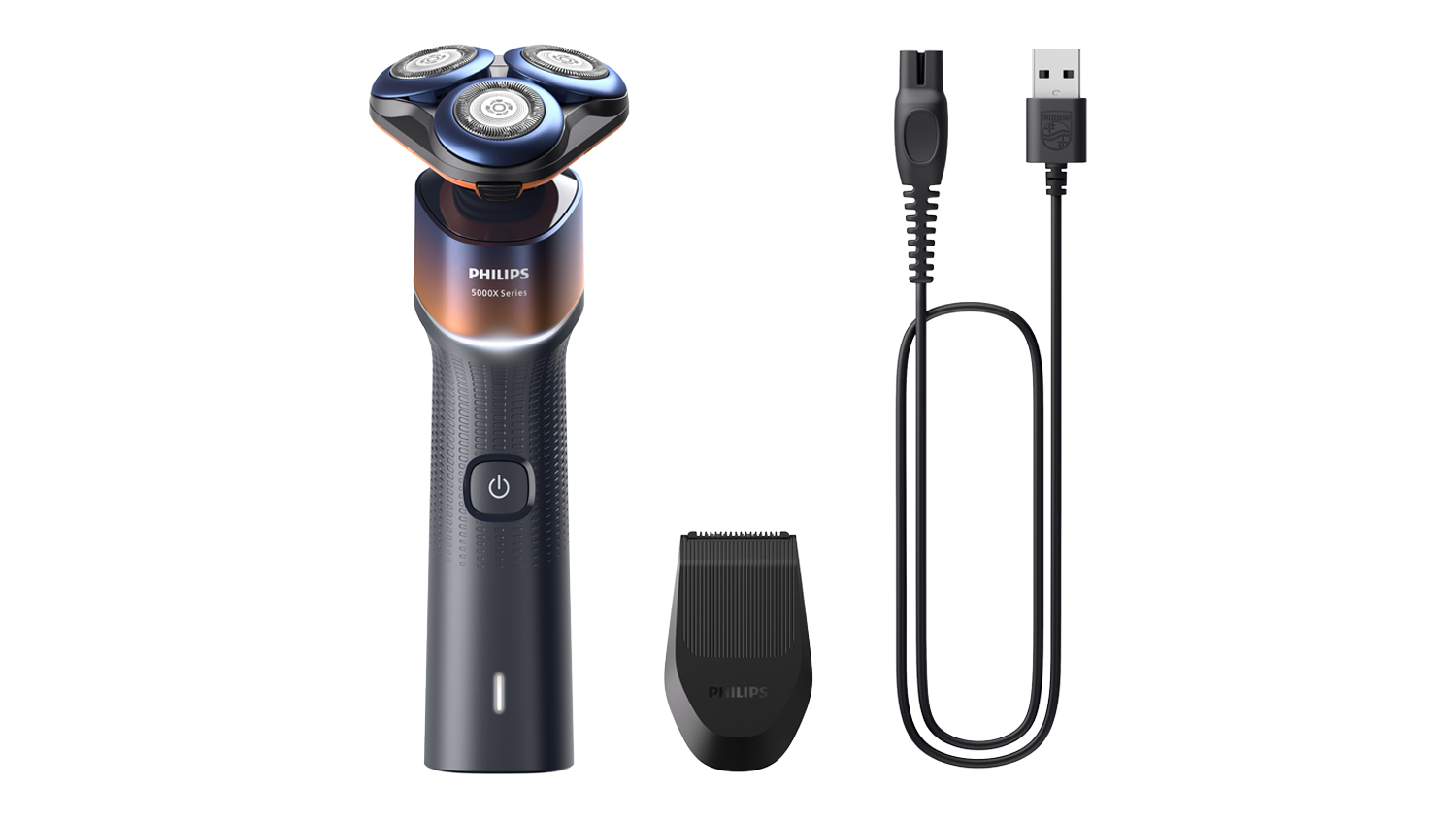 A full view of the Philips 5000X Series Wet & Dry Cordless Shaver