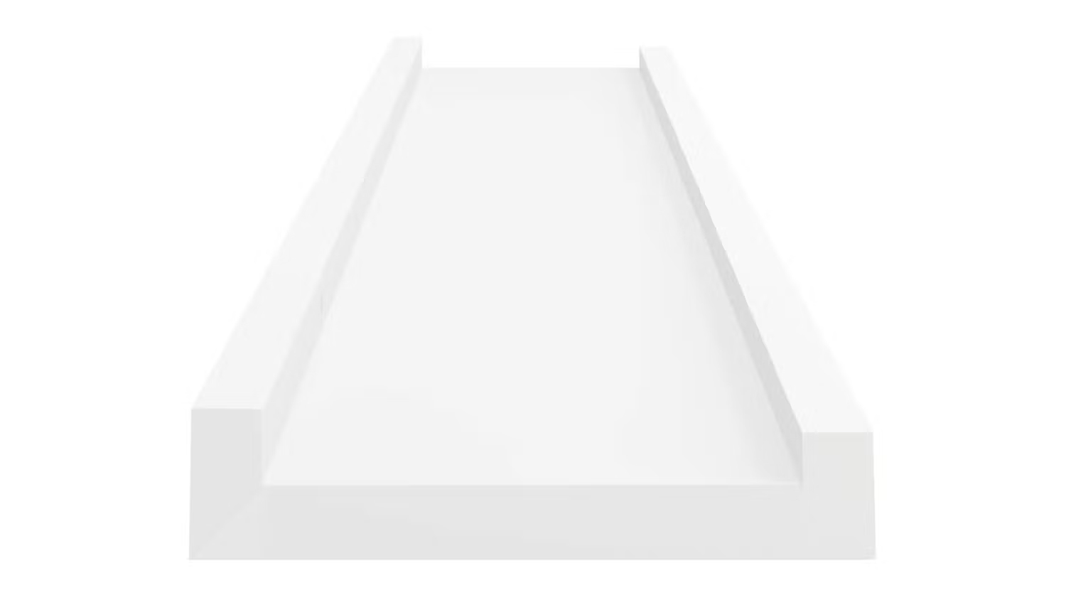 NNEVL Ledge Wall Shelves 2 pcs. 40 x 9 x 3cm - White