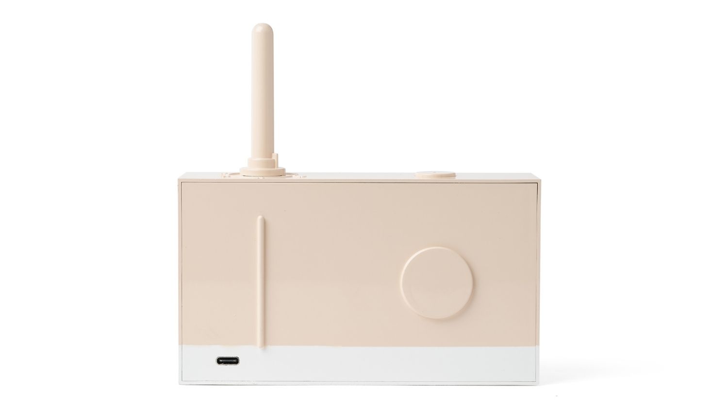 Lexon x Pantone Tykho 3 FM Radio with Bluetooth - Sand Dollar