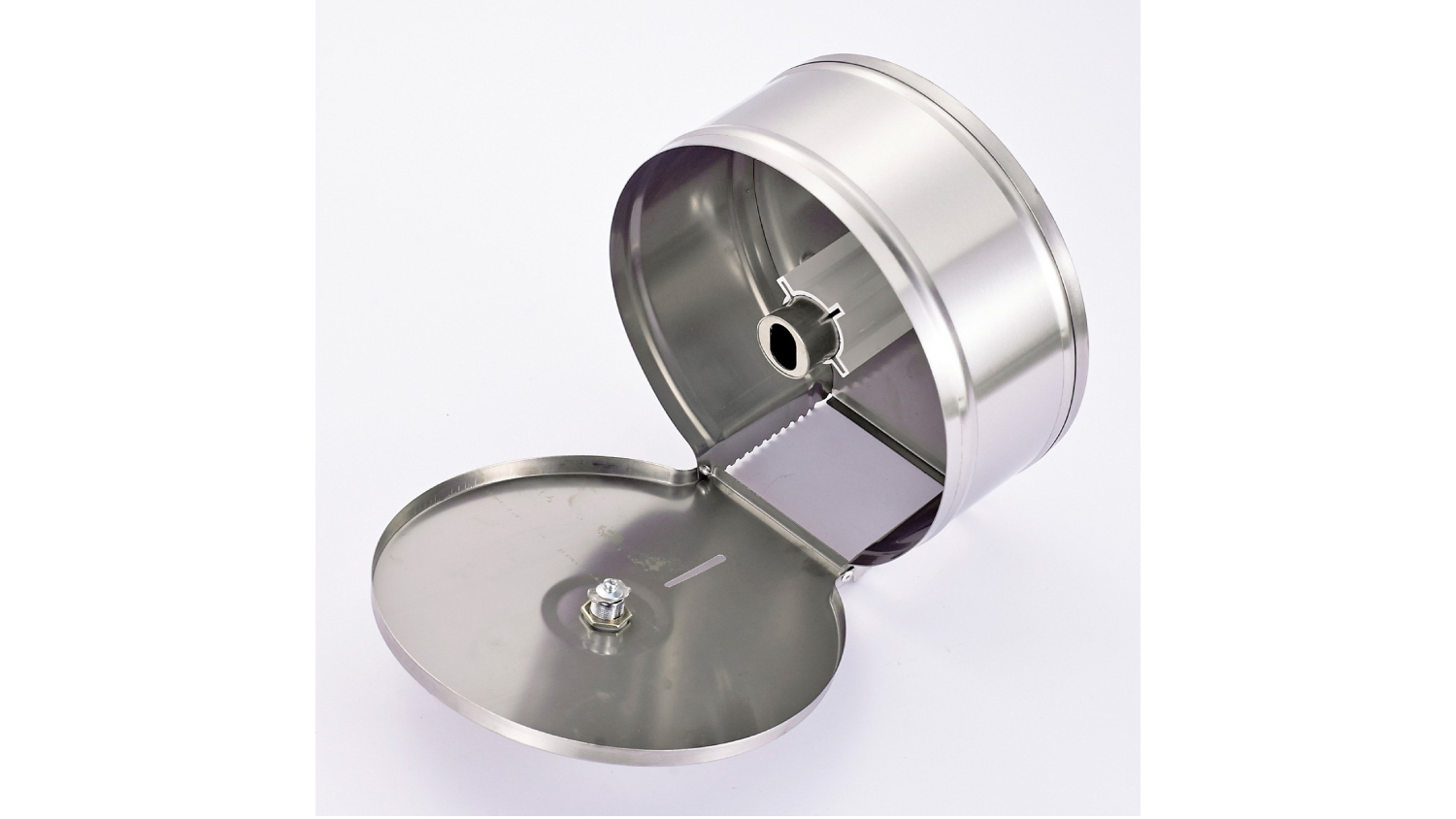 MyWashroom Stainless Steel Round Toilet Paper Dispenser