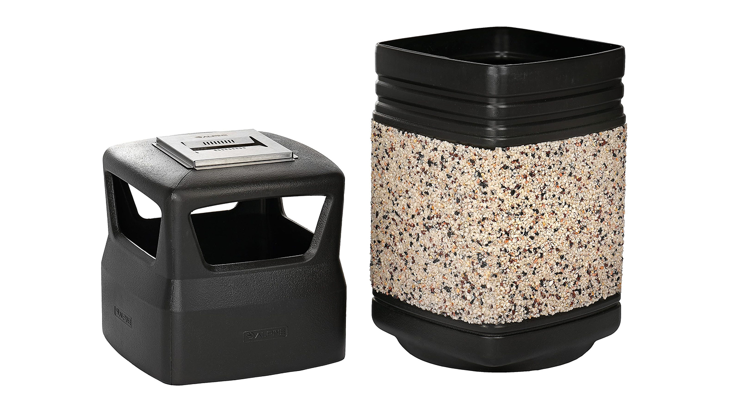 MyWashroom Multi-Space Stainless Steel Rubbish Bin with Ashtray