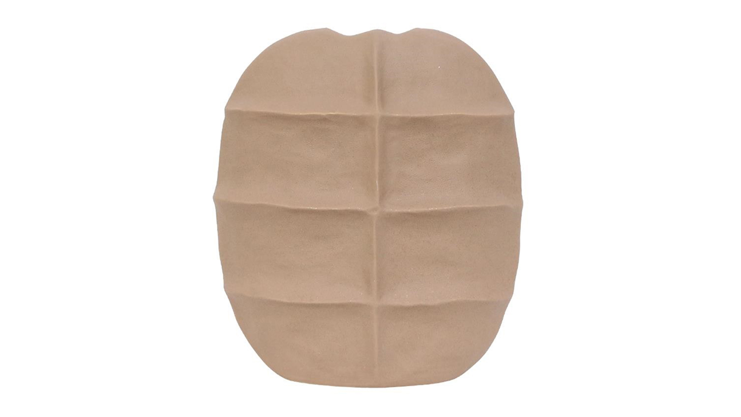 A Delilah Mocha Ceramic Vase in a 28cm size