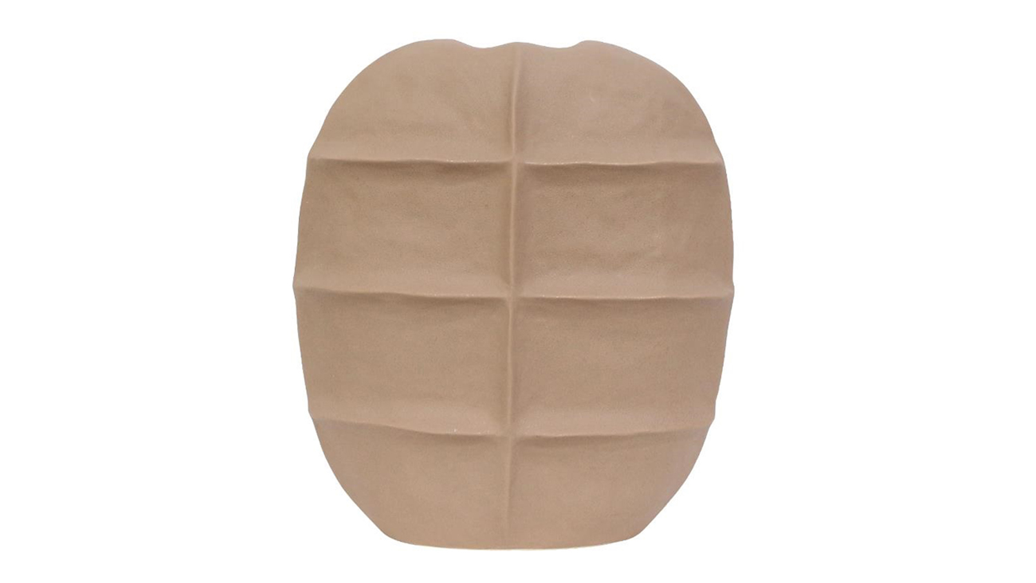 A Delilah Mocha Ceramic Vase in a 36cm size