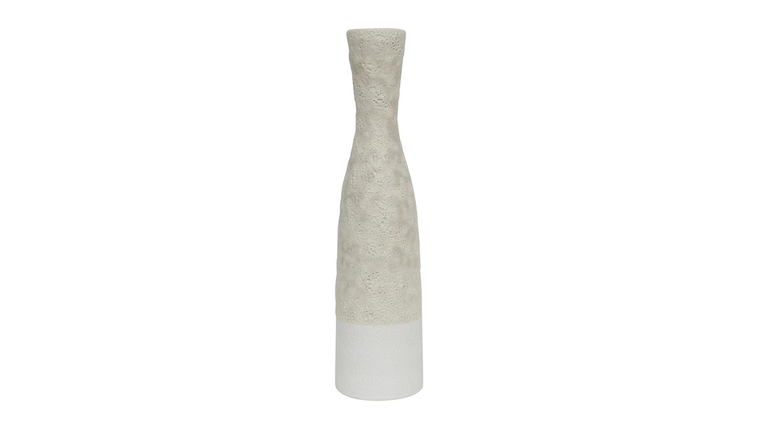 A Saint Ecru Ceramic Vase in a 46cm size