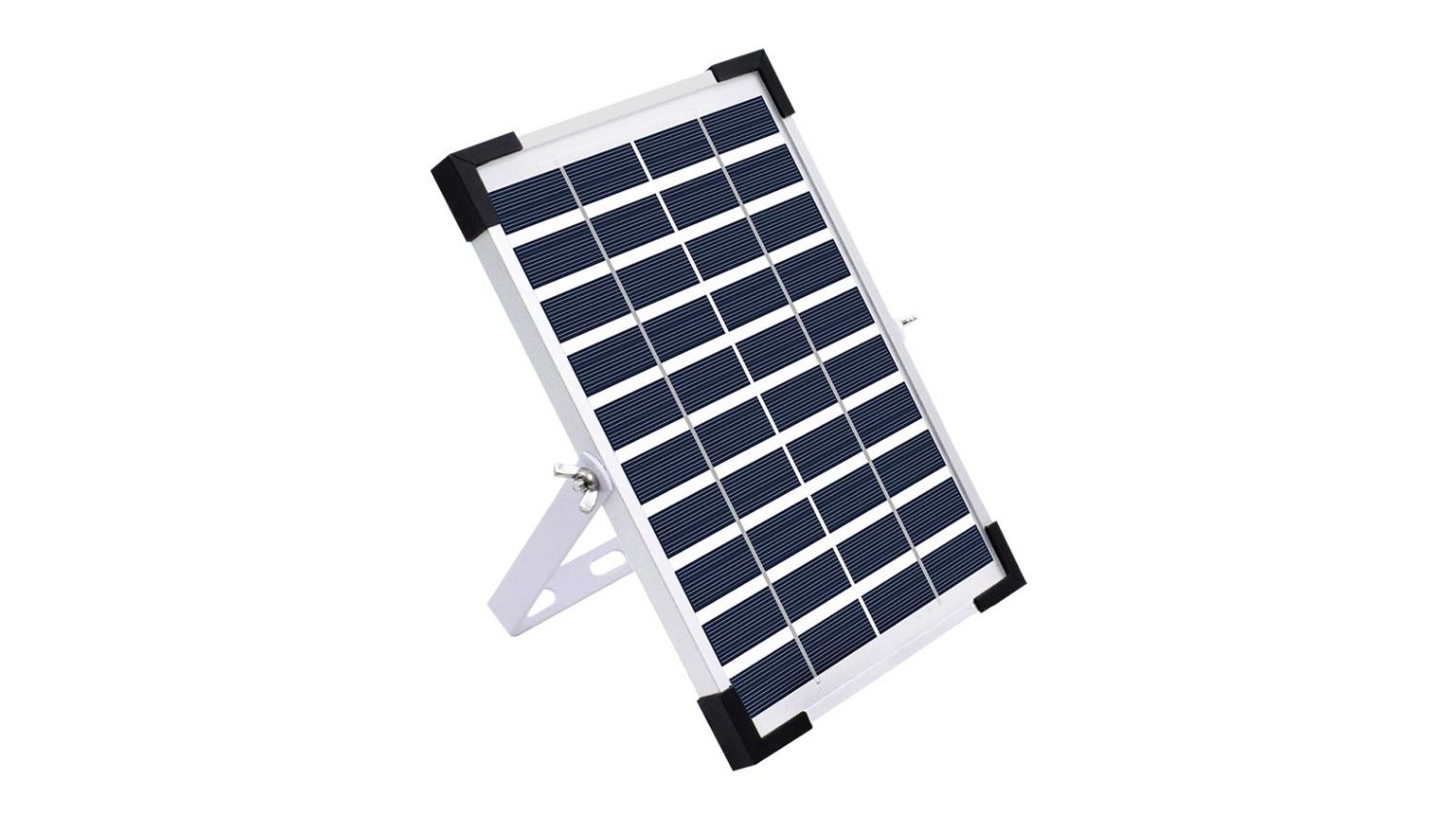 A solar water fountain kit with panel, pump, tubing, and multiple spray nozzles displayed together