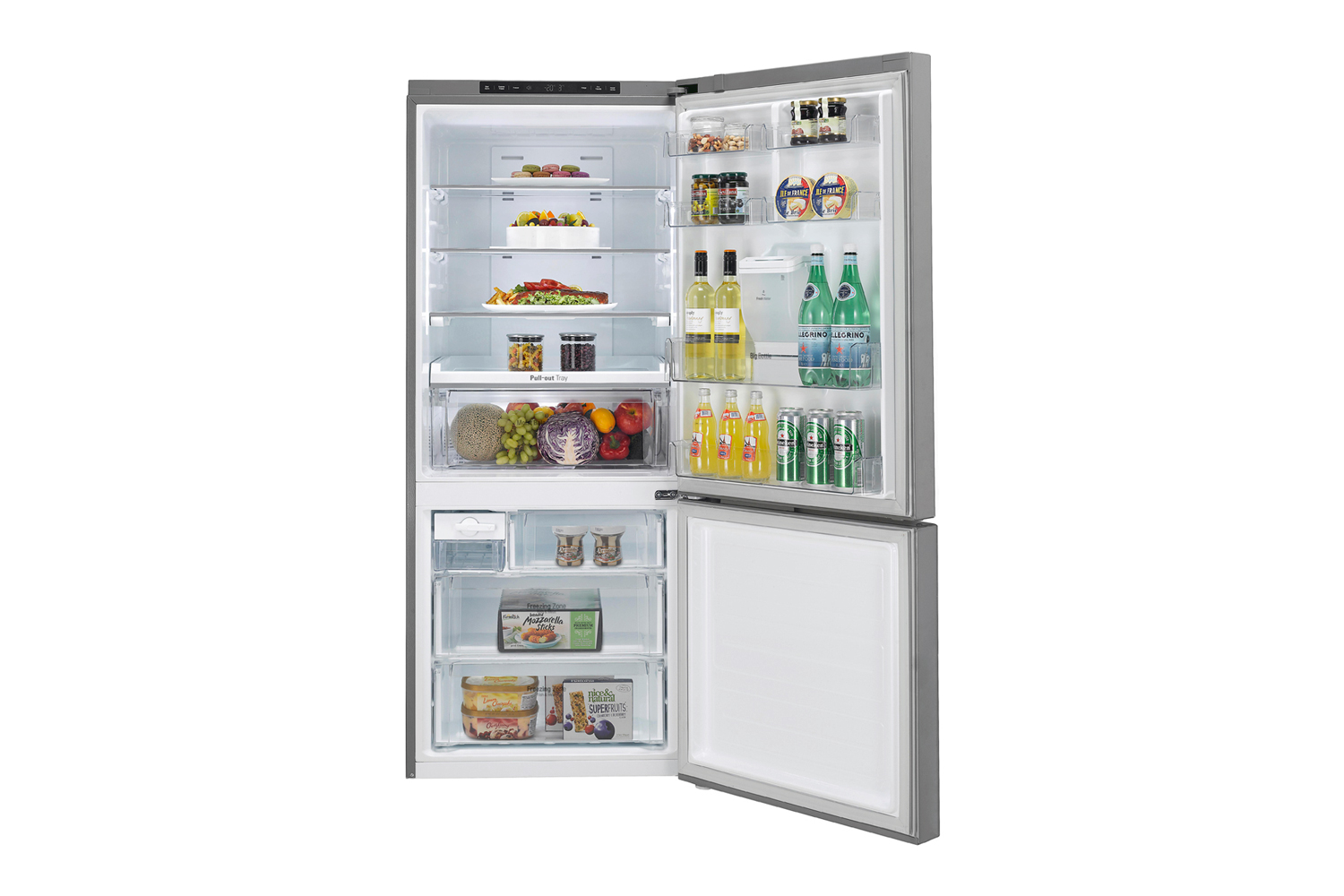 LG 450L Bottom Mount Fridge Freezer Harvey Norman New Zealand