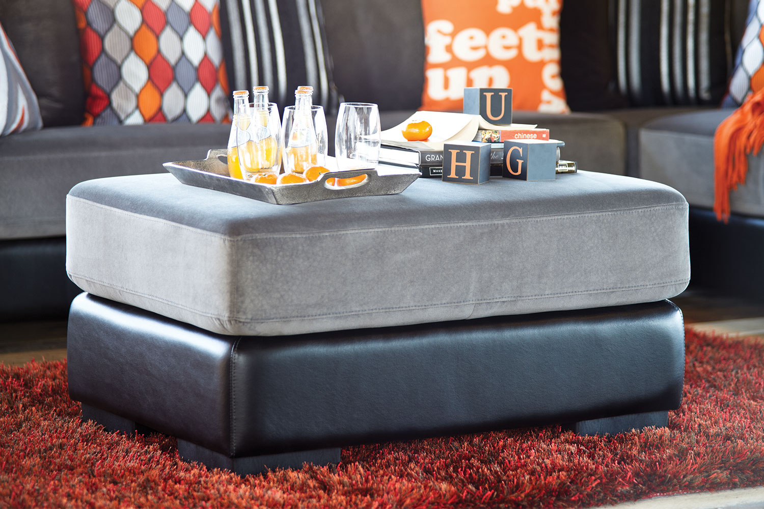 Boston Rectangular Ottoman