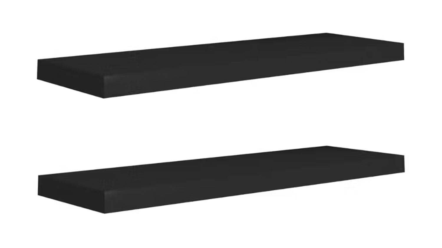 Two pieces NNEVL Ledge Wall Shelves in 80 x 23.5 x 3.8cm