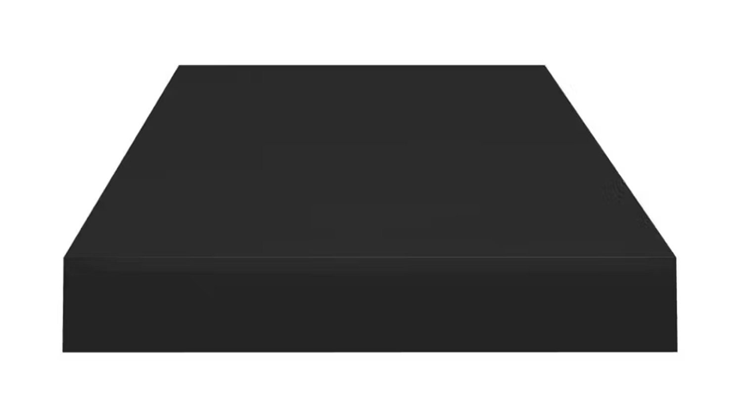NNEVL Ledge Wall Shelves 4pcs. 60 x 23.5 x 3.8cm - Black