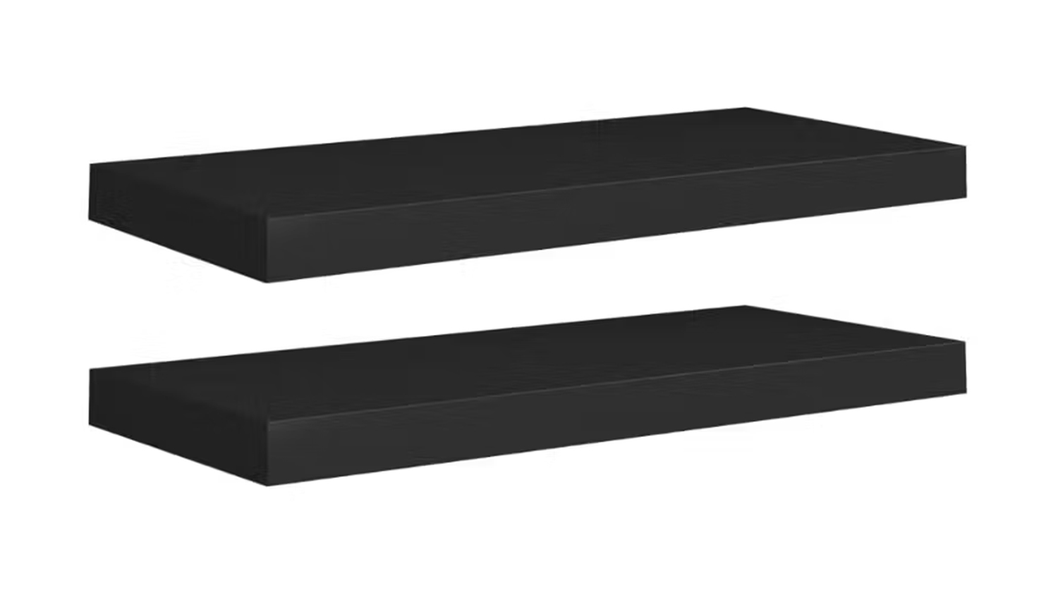 Two pieces NNEVL Ledge Wall Shelves in 50 x 23 x 3.8cm