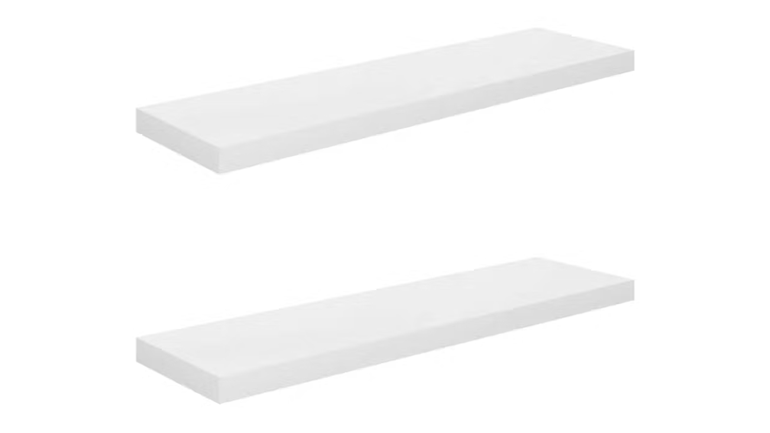 Two pieces NNEVL Ledge Wall Shelves in 90 x 23.5 x 3.8cm