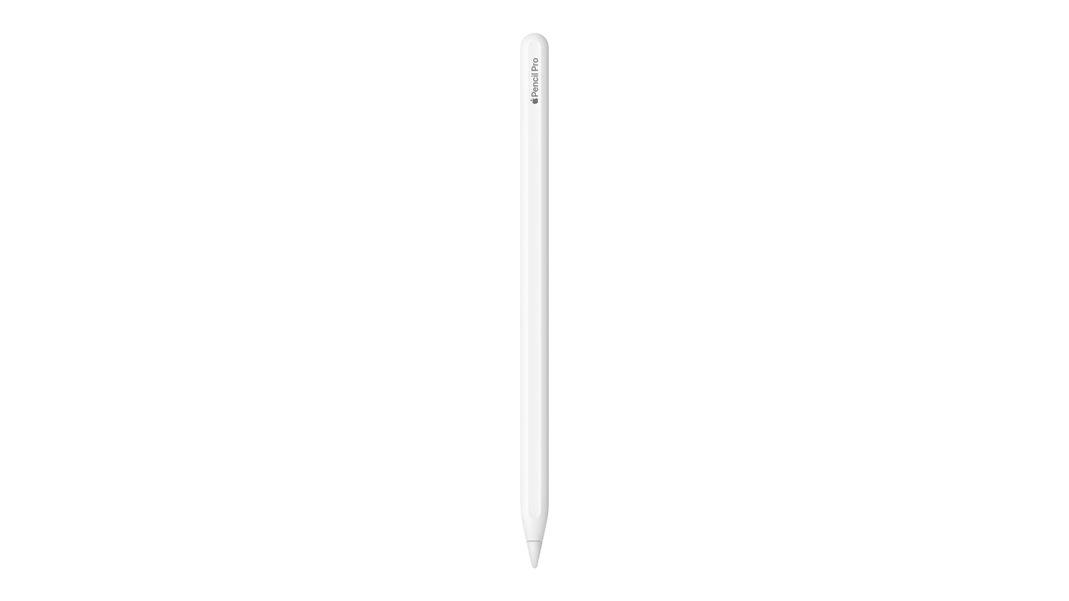 An Apple Pencil Pro in a sleek white colour