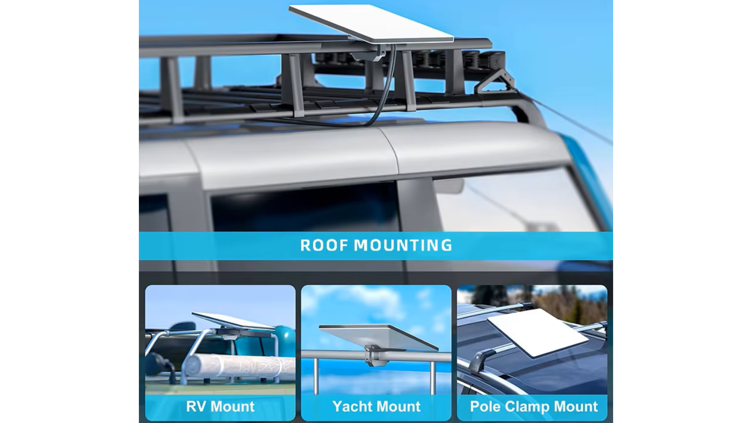 Air Vision Systems Starlink Mini Roof Rack Mount Adapter