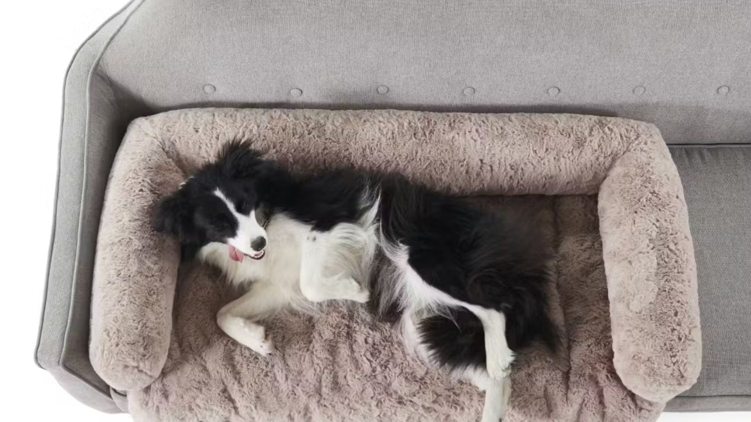 Charlie's Faux Fur Sofa Protector Small - Beige