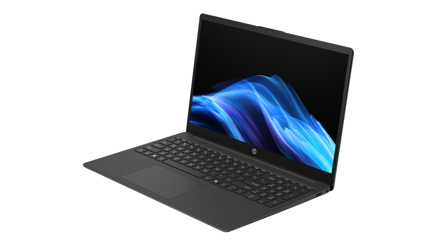 HP 15.6" Laptop - AMD Ryzen5 8GB-RAM 256GB-SSD Copilot+ PC - Jet Black (15-fc0822AU)