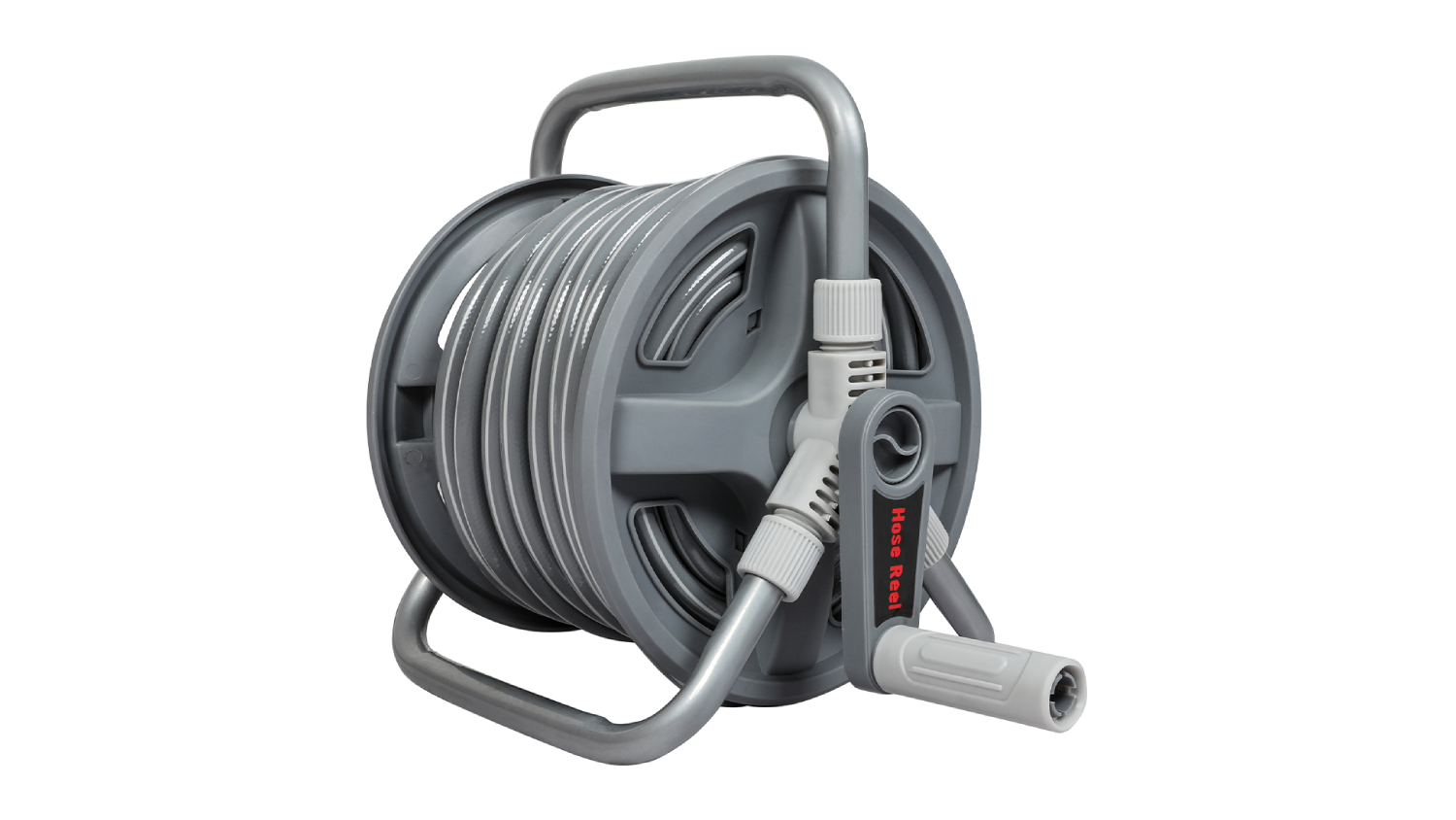 Pretty and Practical Portable Hose Reel with Multi-Mode Nozzle 20m