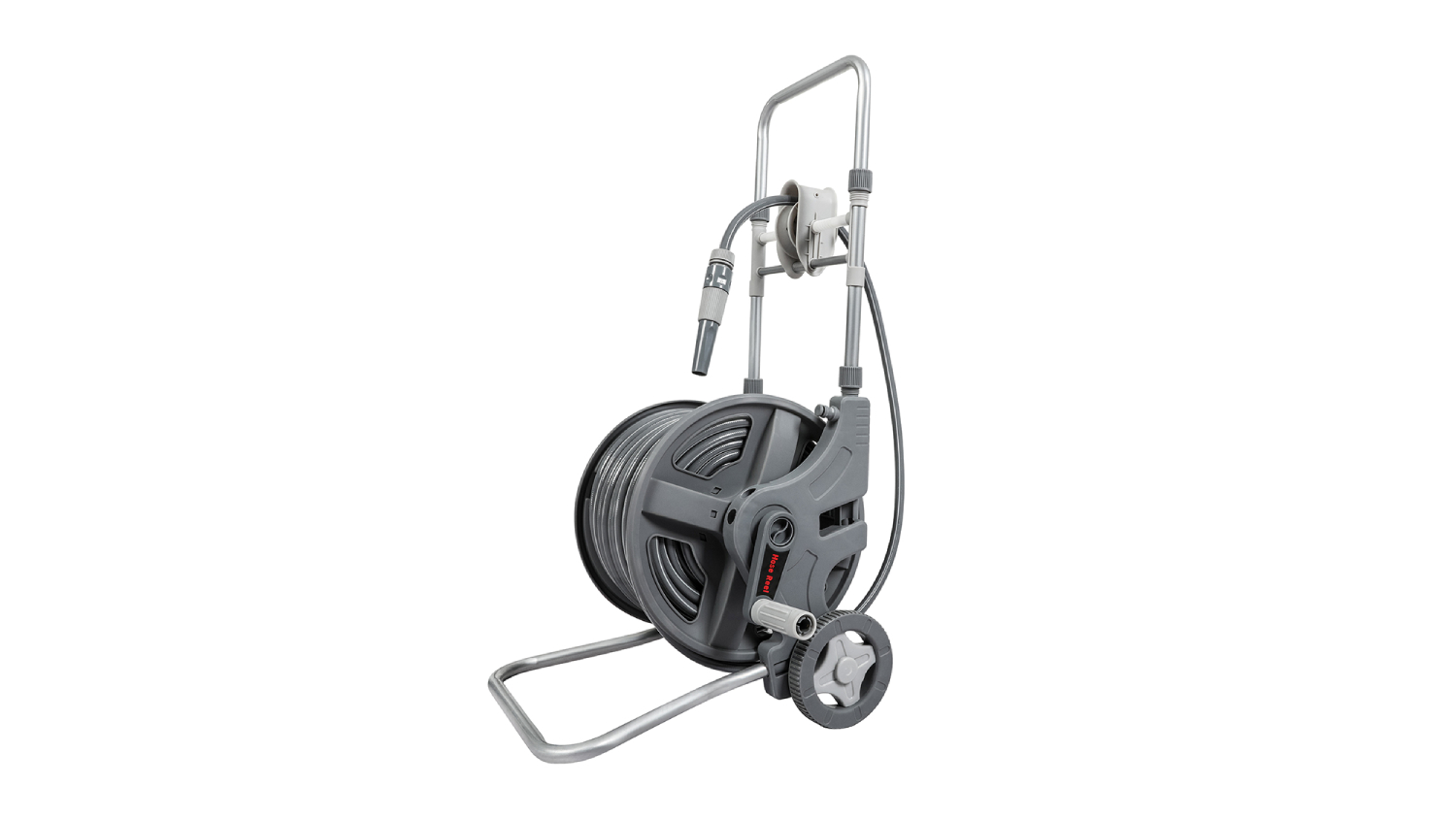 Pretty and Practical Portable Hose Reel with Multi-Mode Nozzle 45m