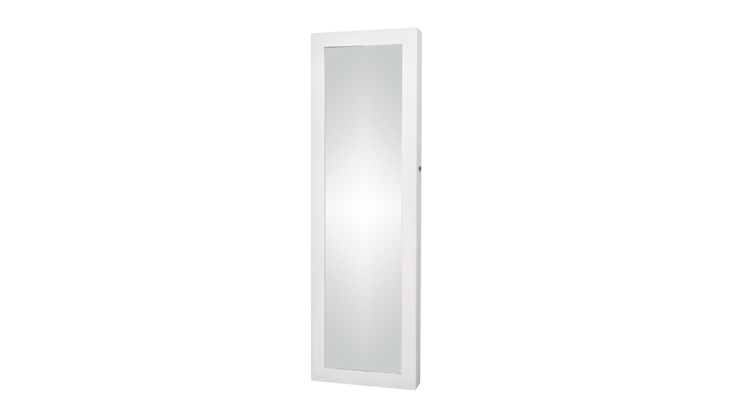 Pretty and Practical Battery Powered Mirror with LEDs, Integrated Jewelery Box  120 x 37 x 8.7cm