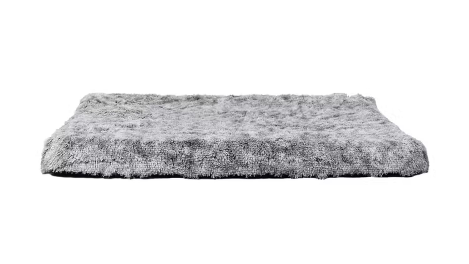 A front view of a PaWz Premium Fluffy SuperMat Calming Pet Bed