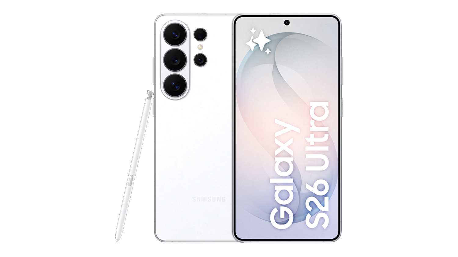 Samsung Galaxy S26 Ultra 5G 512GB Smartphone - White (One NZ/Open Network)