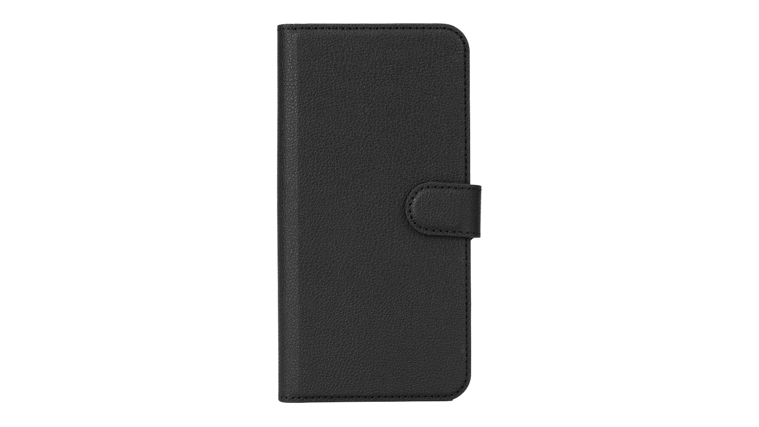 Front view of the black Mobling Folio Wallet Case for Samsung Galaxy S26+