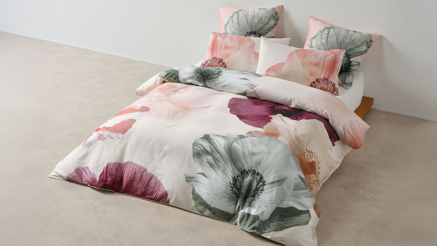 An Ellie Plum Duvet Cover Set by Linen House