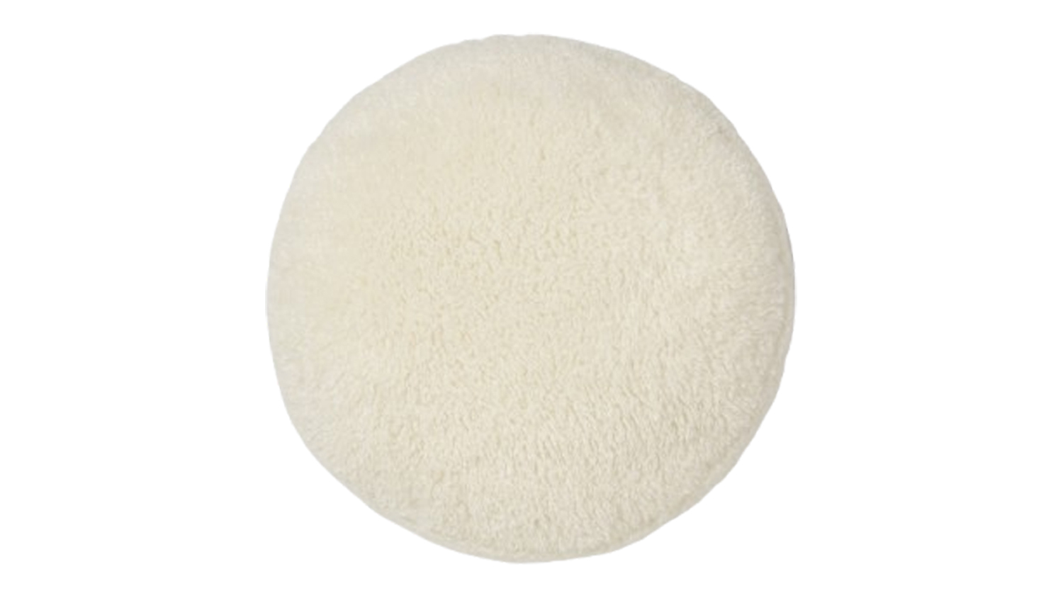 A view of the Shetland Cream Round Cushion