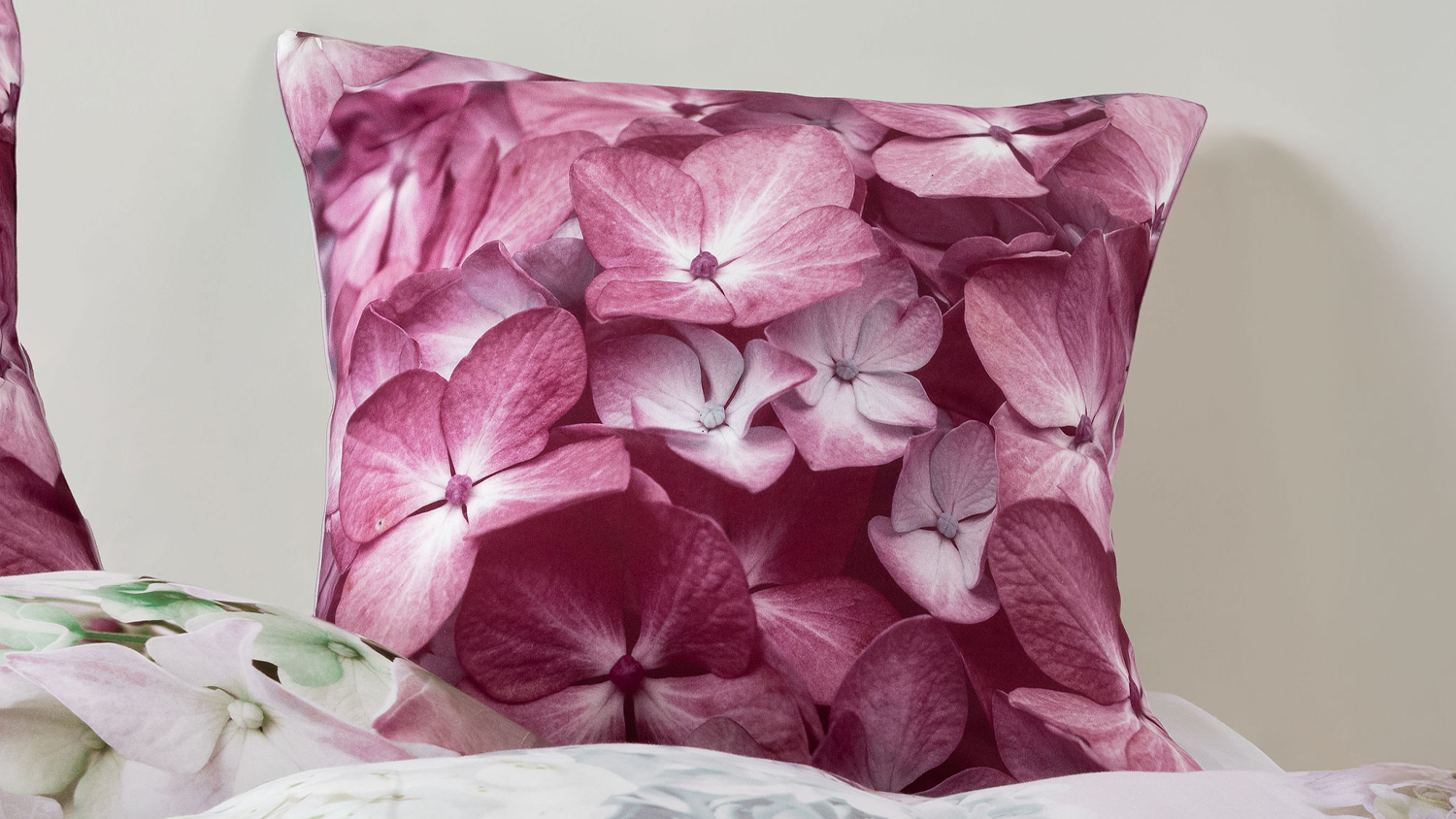 Thea Plum European Pillowcase by Linen House