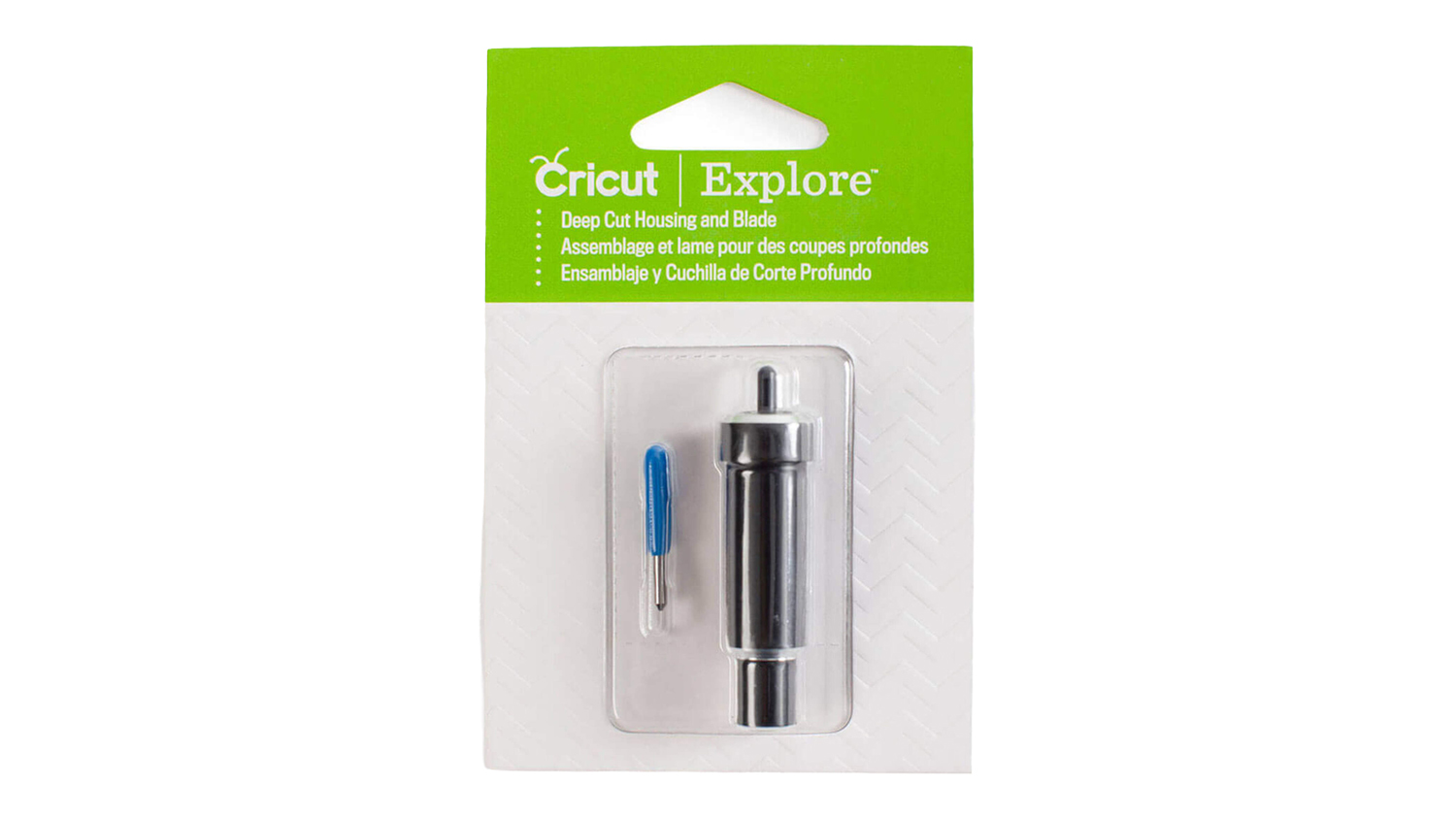 Cricut Deep-Point Blade + Housing - Black (2002293)