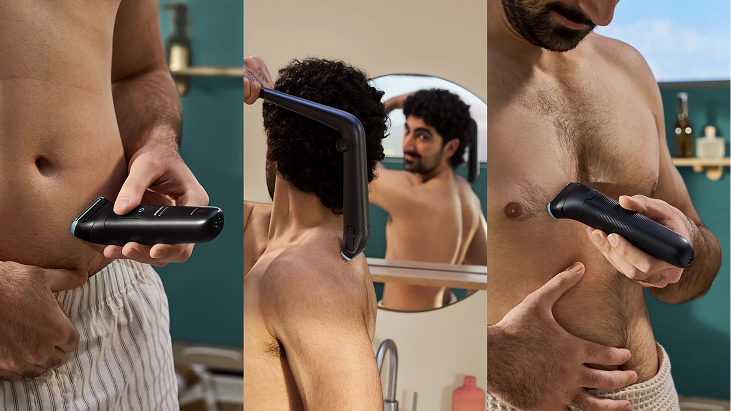 Philips 5000 Series Cordless Body Groomer with Triple Protect Shave System - Black (BG5475/15)