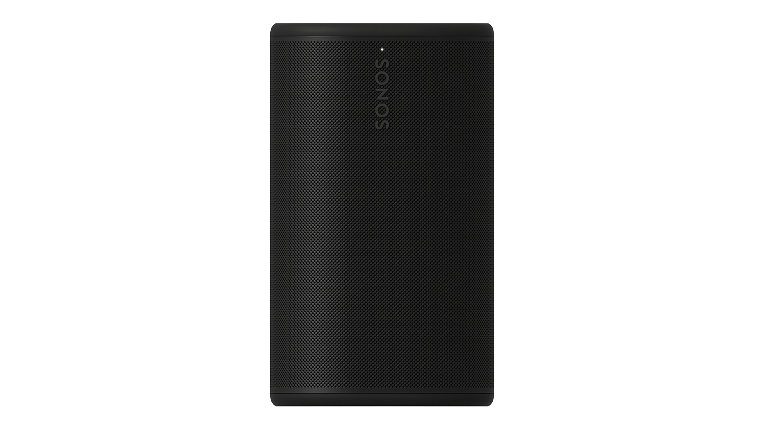 A black Sonos Play Portable Wireless Smart Speaker
