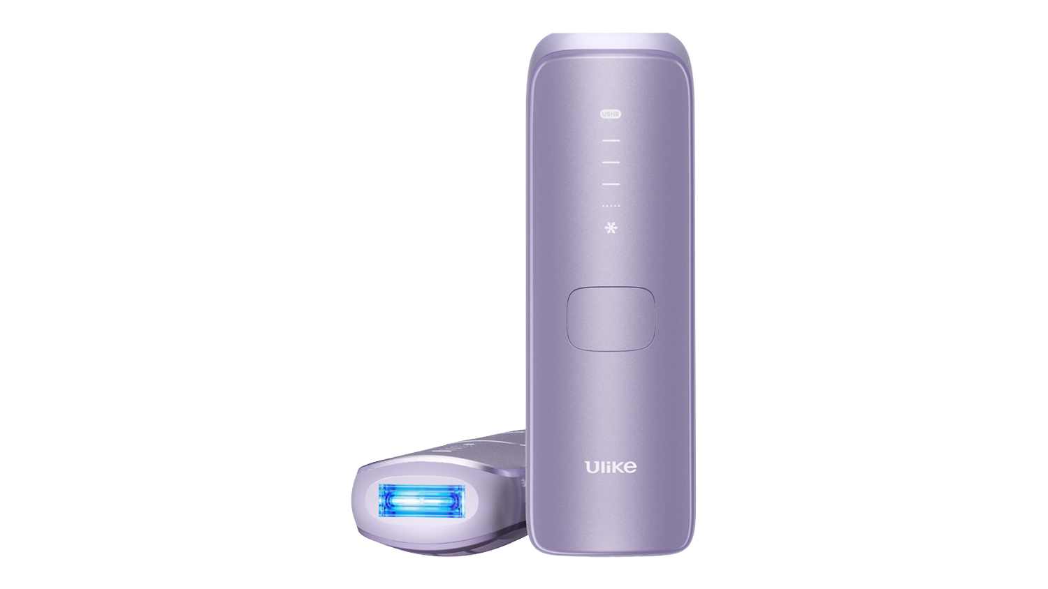 A Ulike Air 4 IPL Hair Removal Device in a sleek purple colour
