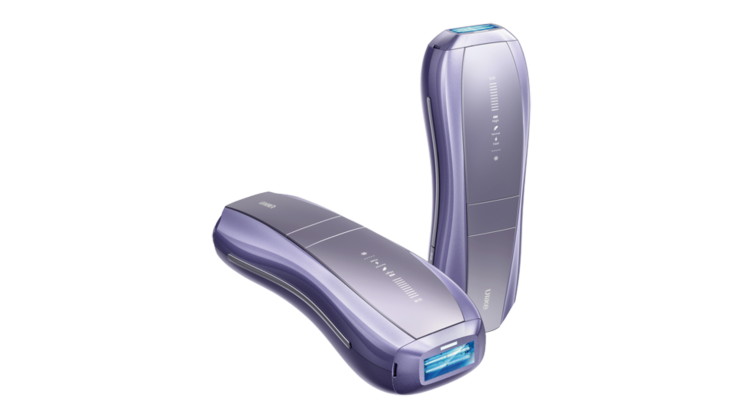 A Ulike Air 10 Ice Cooling IPL Hair Removal Device in a sleek purple colour