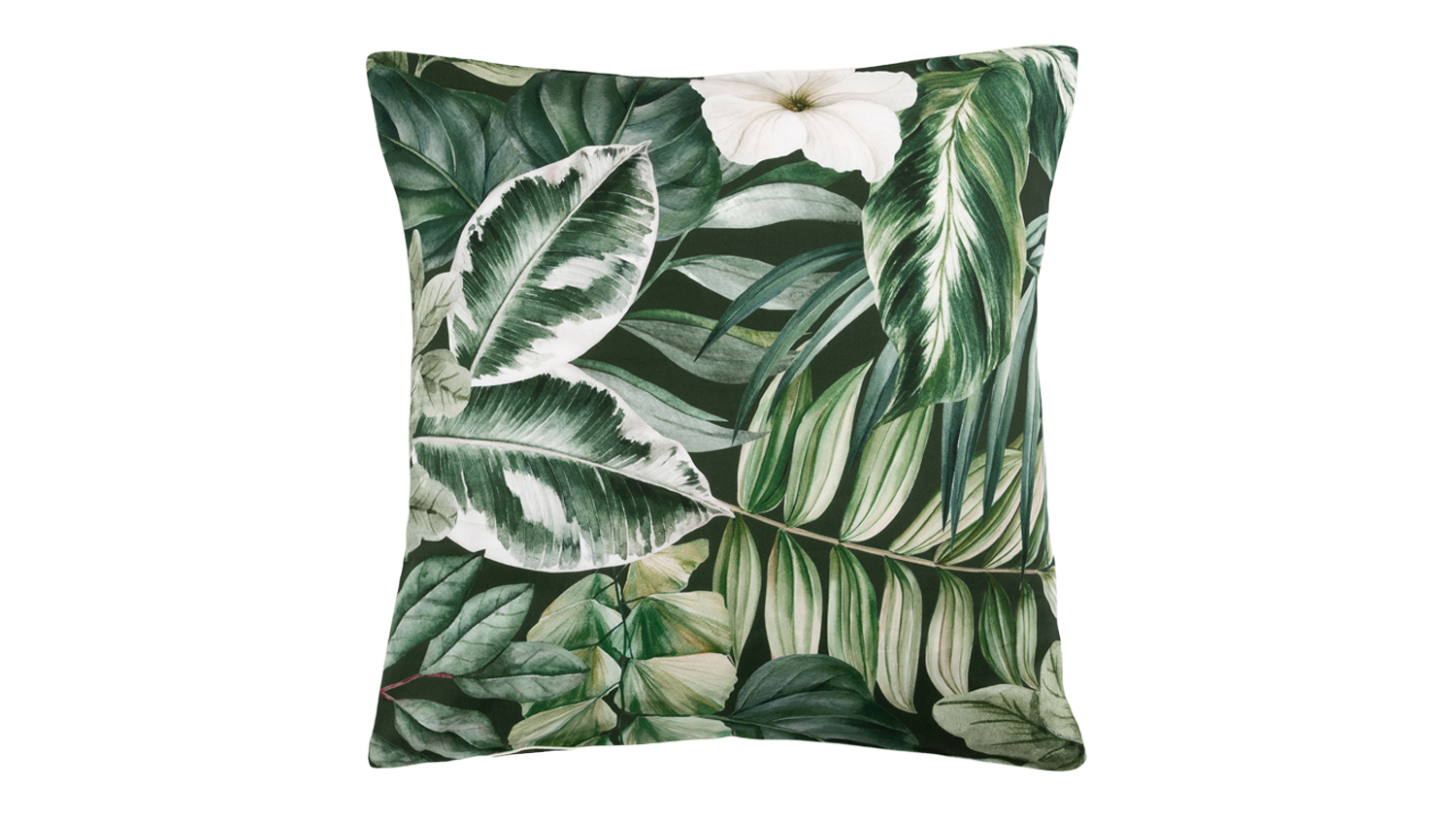 An Evergreen Sage European Pillowcase by Linen House