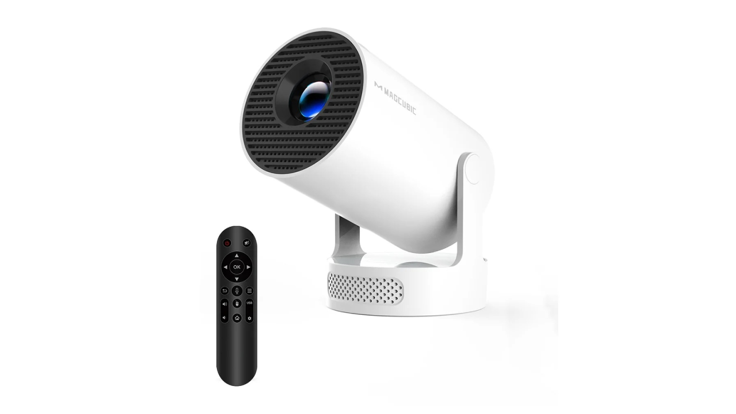 Magcubic HY300 Pro 4K - 720p Portable Projector - White