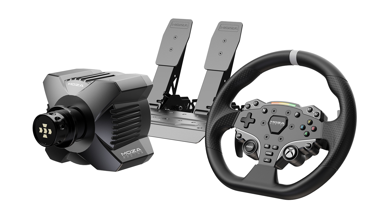 A Moza R3 Direct Drive Racing Simulator Bundle for Xbox/PC