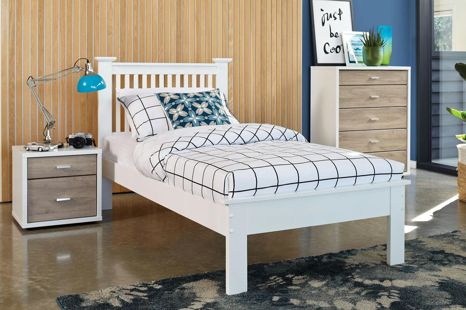 Aston King Single Bed Frame by Nero Furniture Harvey Norman New Zealand Aston King Single Bed Frame by Nero Furniture Harvey Norman New Zealand
